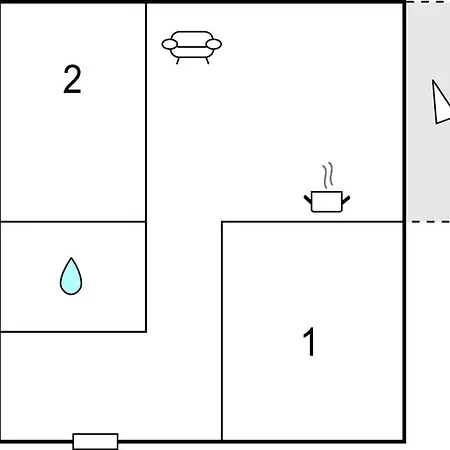 2 Bedroom Cozy In * ツリクヴェニツァ